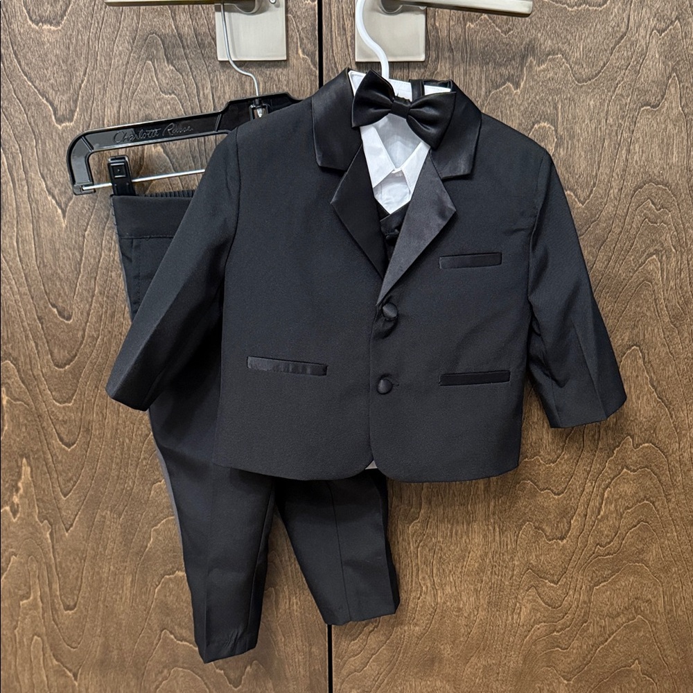 Classic Black Kids Formal Suit Set